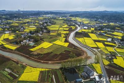 【荆楚网】宜都枝城全心畈：村在景中 人在画中