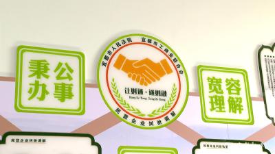 民营企业纠纷调解工作室正式揭牌