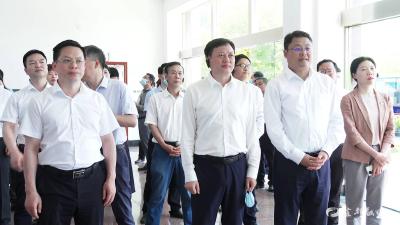 伍家岗区党政代表团来我市考察重点项目建设