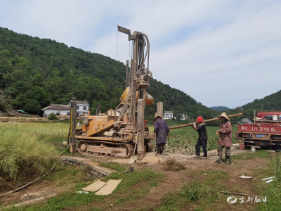 旱季无忧！聂家河镇打井取水破解季节性用水难