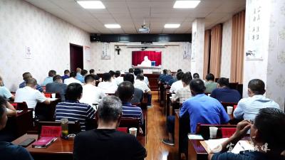 打好抗旱抗高温保卫战！我市部署高温和干旱防范应对工作