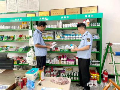 我市接受宜昌市2022年秋季农资打假专项执法检查