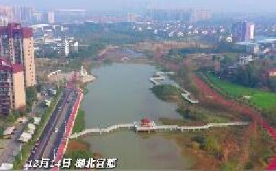 决战四季度 打好收官战！宜都小西湖公园建设全面完工