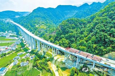 【湖北日报】高速公路 穿行深山茶园