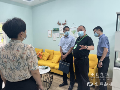 【荆楚网】湖北省民政厅领导在宜昌馨语康复医院调研精康融合行动工作