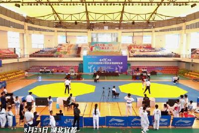 “奔跑吧·少年”2023年宜昌市青少年阳光体育跆拳道比赛在宜都举行