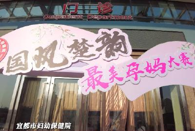 宜都举办首届最美孕妈大赛