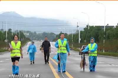 2023宜都橘园半程马拉松赛道丈量工作今日完成