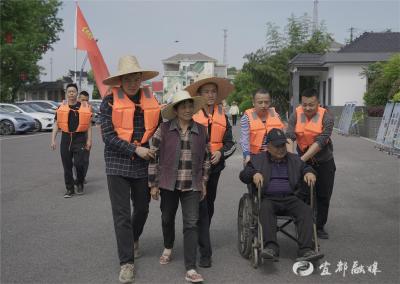 未雨绸缪！五眼泉镇开展防汛、地灾应急演练