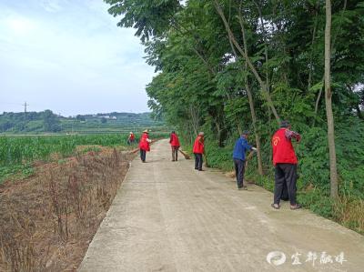 “红马甲”守护河道碧水清波