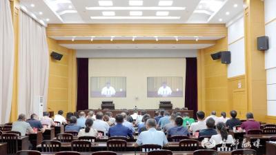 宜昌市防灾减灾救灾工作电视电话会议召开