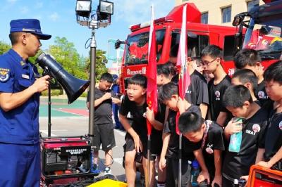 宜都消防开放日！孩子们零距离体验消防 学习消防 关注消防