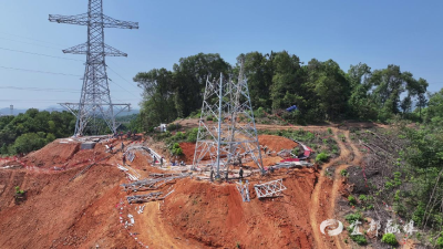 【荆楚网】宜都：电力线路迁改“加速度” 助推项目整体升级改造