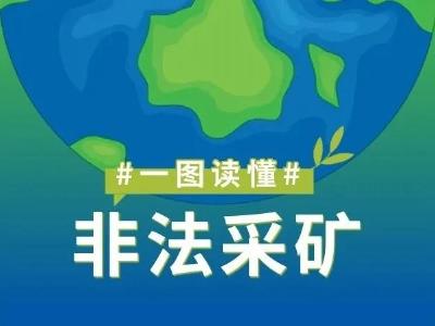 尊宪崇法│坚决打击非法开采、盗采矿产资源行为