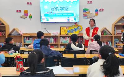 “官方”带娃 不负所“托”！宜都寒假托管班开班