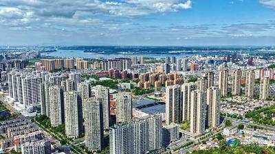 云瞰宜都，感受城市发展脉动