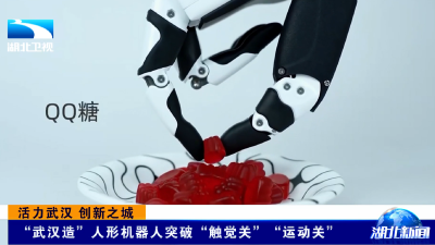 活力武汉 创新之城 | “武汉造”人形机器人突破“触觉关”“运动关”