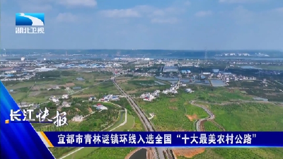 【长江云】宜都市青林谜镇环线入选全国“十大最美农村公路”