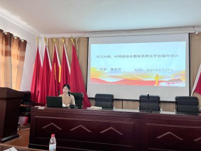 “动动手指就能办执照”！高坝洲镇“双学双促”培训让便民服务加速度
