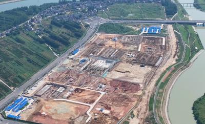 预计12月底完成所有楼栋封顶！宜都市产教融合园项目建设正酣