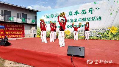 欢歌乐舞采菜忙