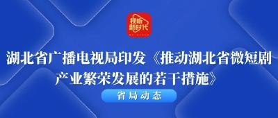 助力微短剧产业发展 湖北发布八条措施