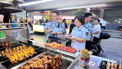 我市开展夜市食品安全与计量专项检查行动