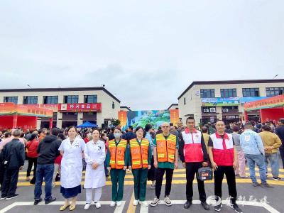 流动AED待命！宜都红十字护航商贸物流园开园