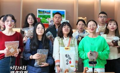 松木坪镇开展联村助农直播活动，为本地农产品扩销路搭“云桥”