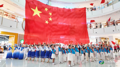 宜都社会各界代表用美丽歌声祝福祖国