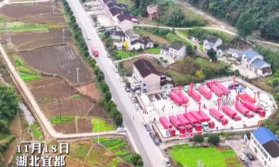 我们的“十四五”丨充电半小时 续航200公里！11月18日，湖北石油最大重卡超充站在宜都投运