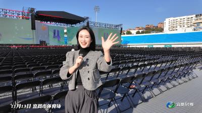 11月15日19:00，《越LIVE越健康・综艺盛典》演唱会将在宜昌市体育场开唱