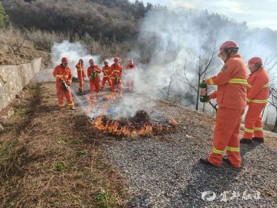森林防灭火联防会议 织密防火安全网