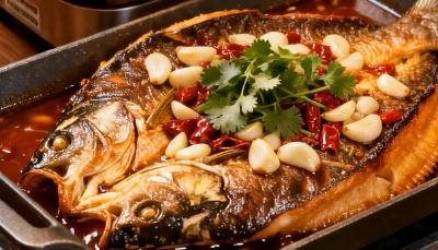 铁板蒜香烤鱼与招牌蒜蓉罗氏虾，美味升级邀您品鉴！今天（12月31日）下午3点，锁定“我的宜都”综合服务平台直播间，继续美食探寻之旅