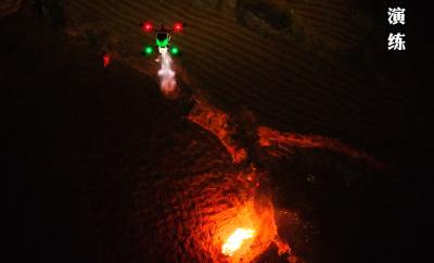 以演促防 以练砺剑！12月25日，宜昌市无人机灭火实战演练在宜都举行