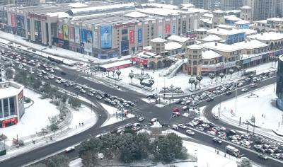 宜都雪后路畅人安！国省干线、城市主干道通行顺畅