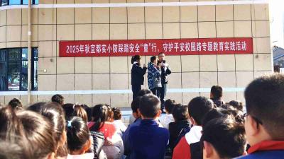 防踩踏演练护航平安校园