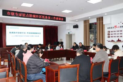 医疗下沉 陆城街道开启市级专家驻点社区新模式