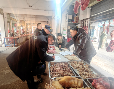 舌尖安全不“掉链”！宜都多部门联手筑牢肉类防线