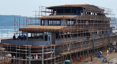 神农溪纯电动游船建造正酣！宜都江辉海工助力长江添绿舟