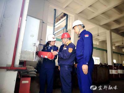 消防“上门体检”，为企业安全“把脉开方”