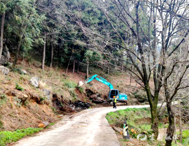 开工！松乐山林场交通“脉络”升级