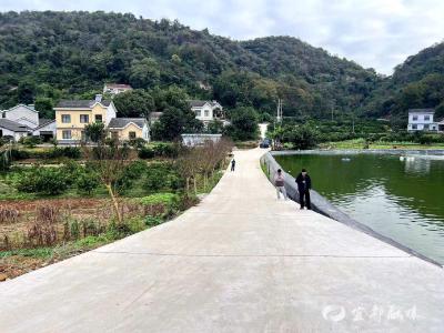 以奖代补+共同缔造，张家冲村1.9公里“幸福路”通车