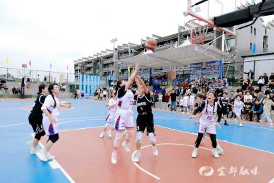 全市31支代表队角逐职工篮球联赛 