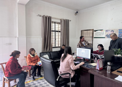 “红色代跑”进乡村 