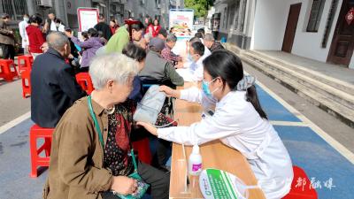 志愿传温暖 中医护安康