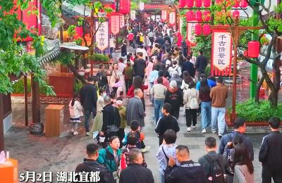 百万粉丝博主“天阳”空降宜都！三峡千古情景区场场爆满 人气火爆