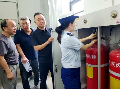 消防安全大体检，守护高考满分安全感