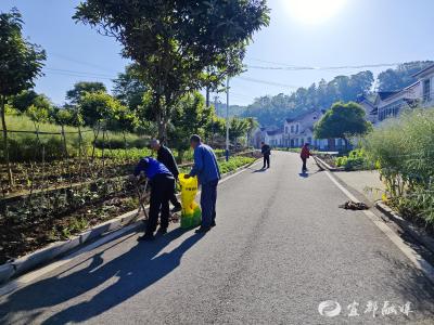 干部带头聚合力 山村焕新展美颜