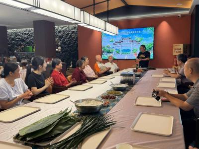 【网络中国节·端午】养眼又养胃 青林寺这场非遗活动太“谜”人了
